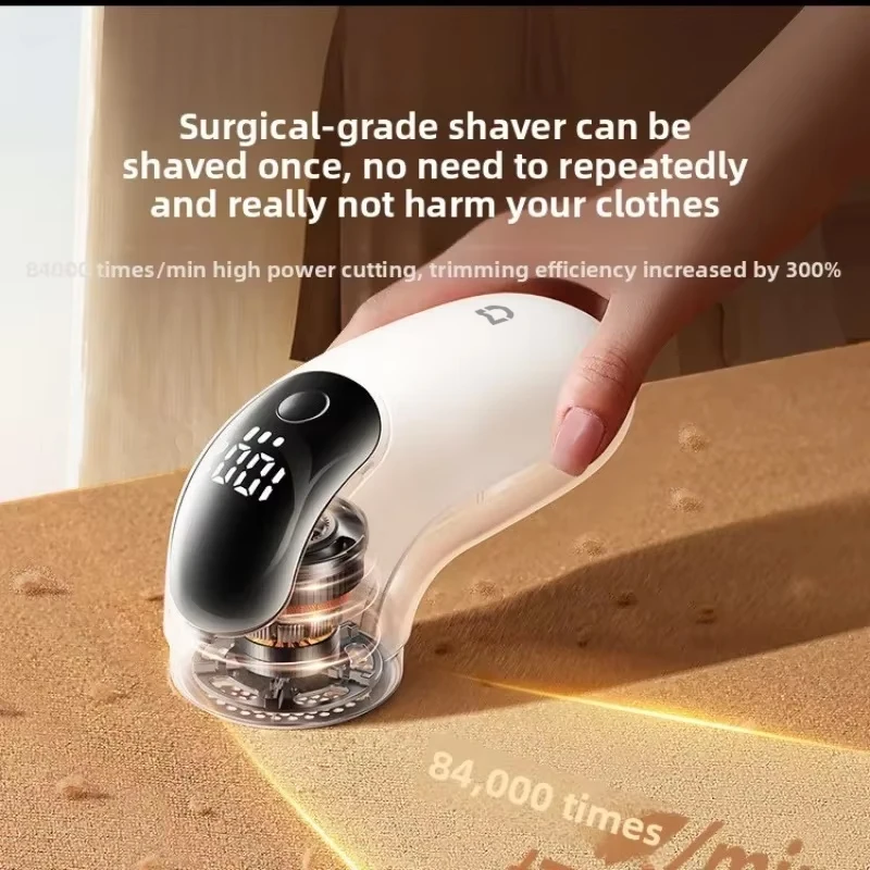 Xiaomi-eliminador de pelusas eléctrico, eliminador de pelusas recargable, ropa, suéter, Defuzzer, pantalla Digital inteligente, afeitadora de pelusas