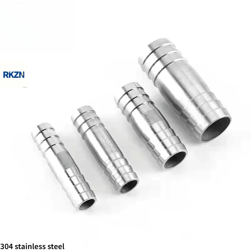 Hose Barb 304 Stainless Steel 6 810 12 13 14 15 16 18 mm Straight T Y X Cross Type Pipe Fitting Pagoda Hose Tail Barb Connector