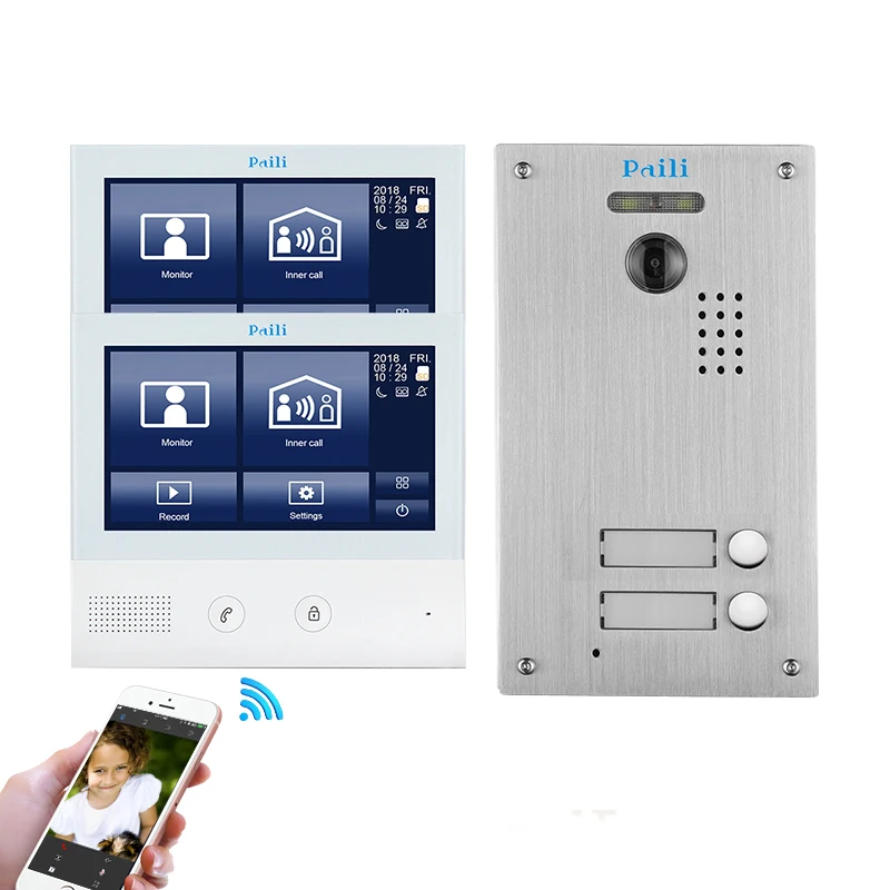 

2 megapixel video doorbell videocitofono 2Apartments home video intercom