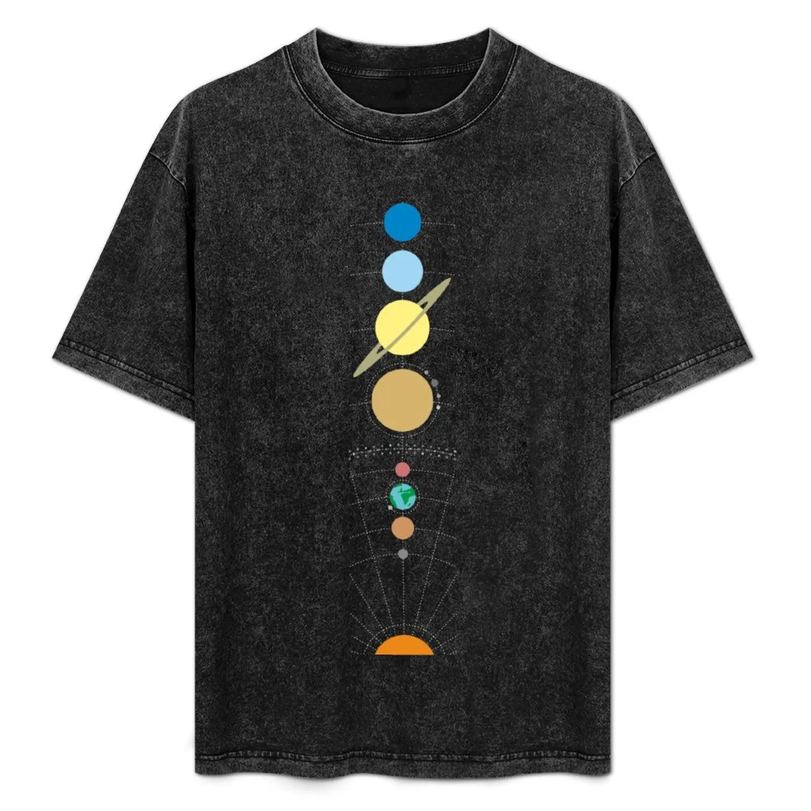 

Star System Minimal Graphic [Sol] T-Shirt Sweat Resistant Workout Tee Shirt