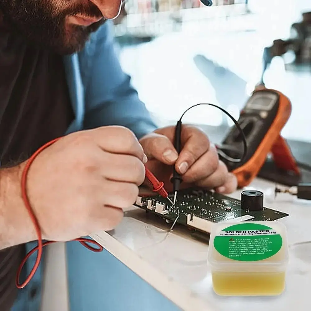 

Repair Soldering Paste Removal Oxide Film Reduce Surface Tension Flux Rosin Paste Insulation Non-Corrosive Soldering Rosin Agent