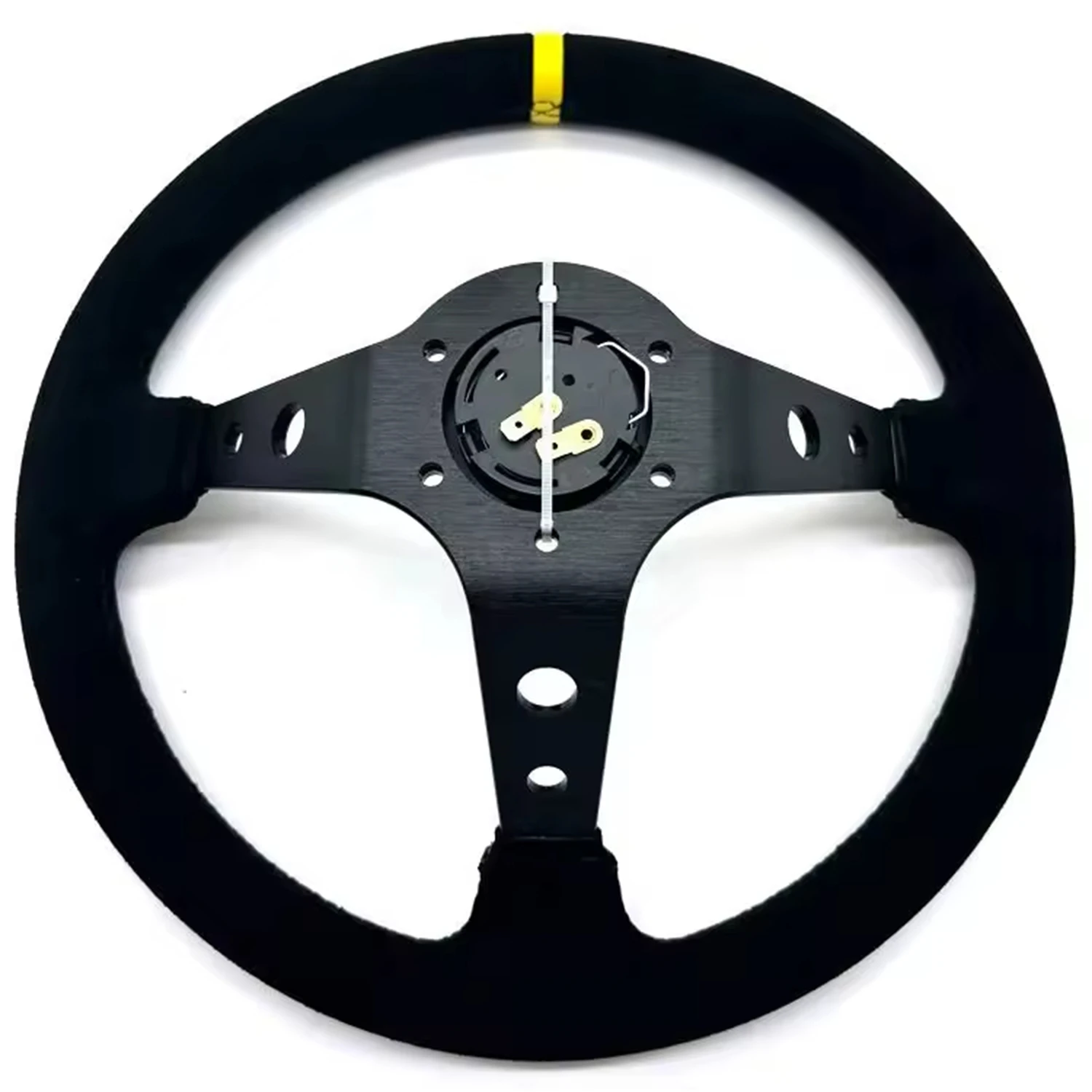 14inch black universal steering wheel for TIYPEOR