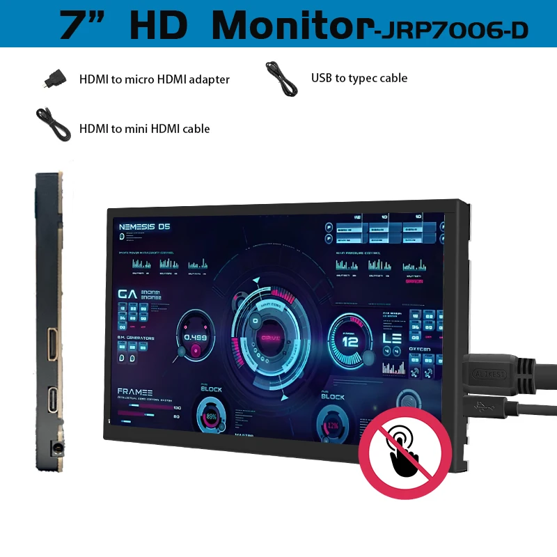 ips-7inch-screen-hdmi-nontouch-module-1024-x-600-for-raspberry-pi-3-pi4-pc-monitor-orange-pi-case-screen-with-portable