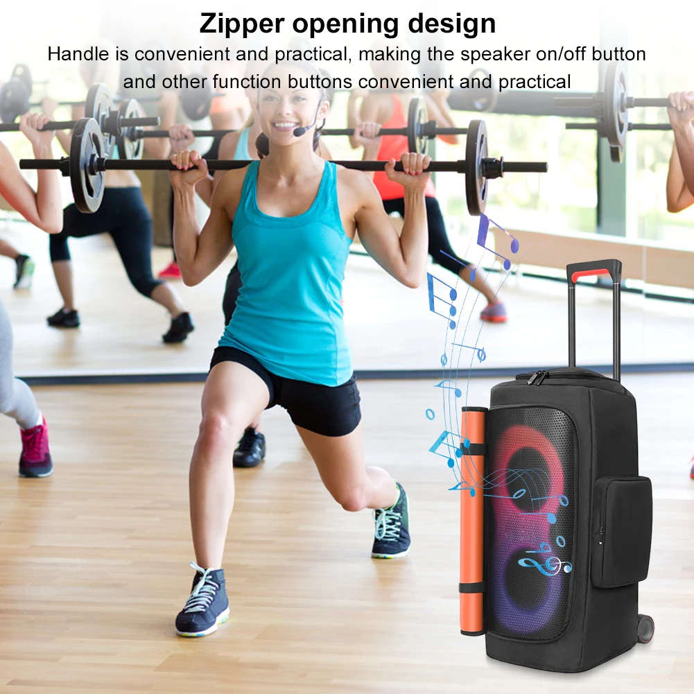 Speaker Dust Cover Waterproof Portable Speaker Dust Case Zipper Closure Padded Speaker Protective Cover for JBL PARTYBOX 310/320