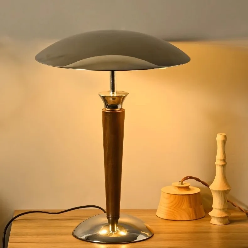 مصباح مكتبي لمنتصف القرن، تركيبات إضاءة خشبية عتيقة للحنين، تركيبات إضاءة طاولة المطبخ، أفضل مصابيح بجانب السرير للمكتب