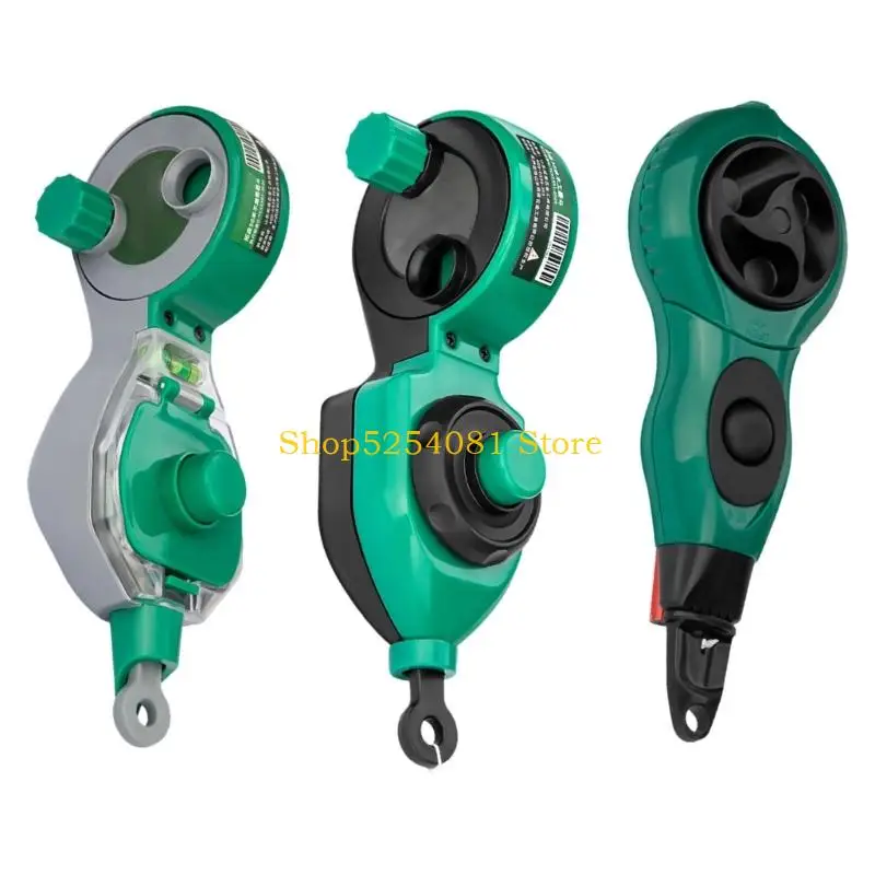 AXYC Automatic Chalk Line Tool Automatic Rewinding Carpentry Ink Drawing Line Marker For Construction Layout Precise Marking