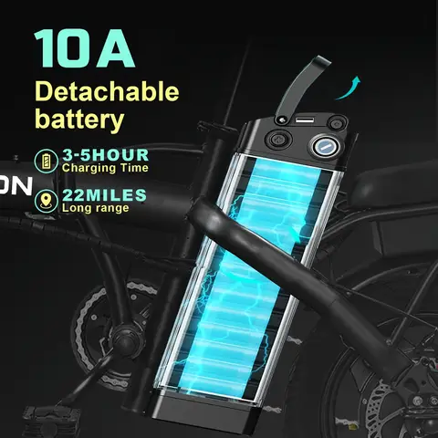 8 best sales hopfällbar elcykel - №6