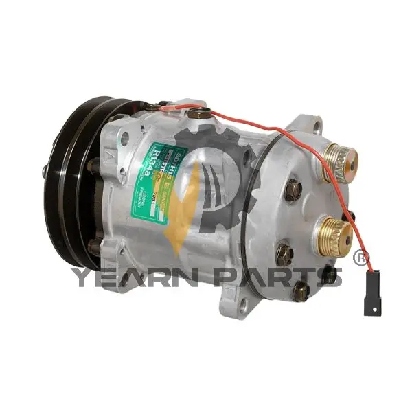 YearnParts ® Air Conditioning Compressor 85817170 for New Holland Backhoe Loader LB110.B LB115.B 4WS LB75 LB75.B LB75CP LB90.B