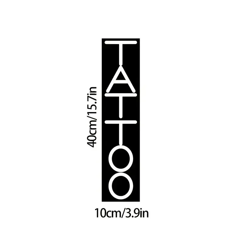 Neony Salon tatuażu LED Różowa dekoracja ścienna Neony odpowiednie do komercyjnych znaków sklepowych Sypialnia USB TATTOO Neony