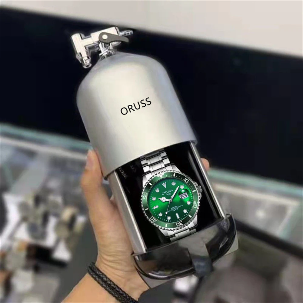 Reloj de hombre con personalidad de alta calidad a la moda, reloj informal para hombres de negocios, duradero, bonito, con correa de acero, para estudiantes