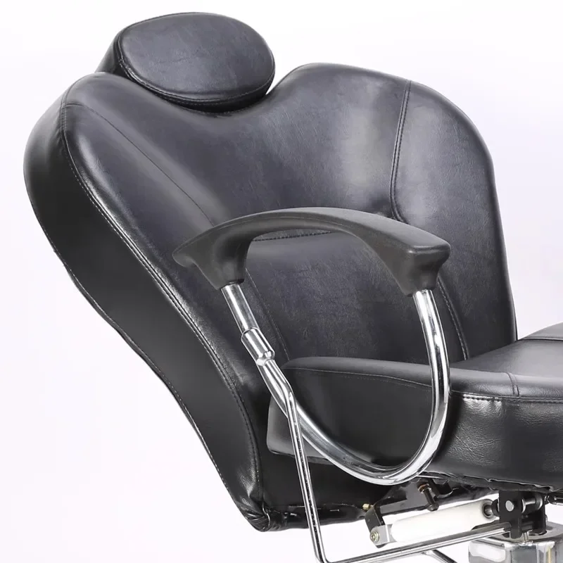 Foldable Hair Barber Chair Haircuts Care Shaving Barber Chair Comfortable Atmospheric Silla De Barbero Salon Equipment Furniture