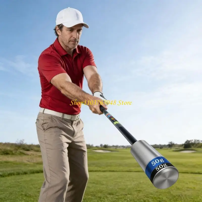 R53E Golf Swing Trainer Golf Warms Up Practice Golf Training Exercise Equipment