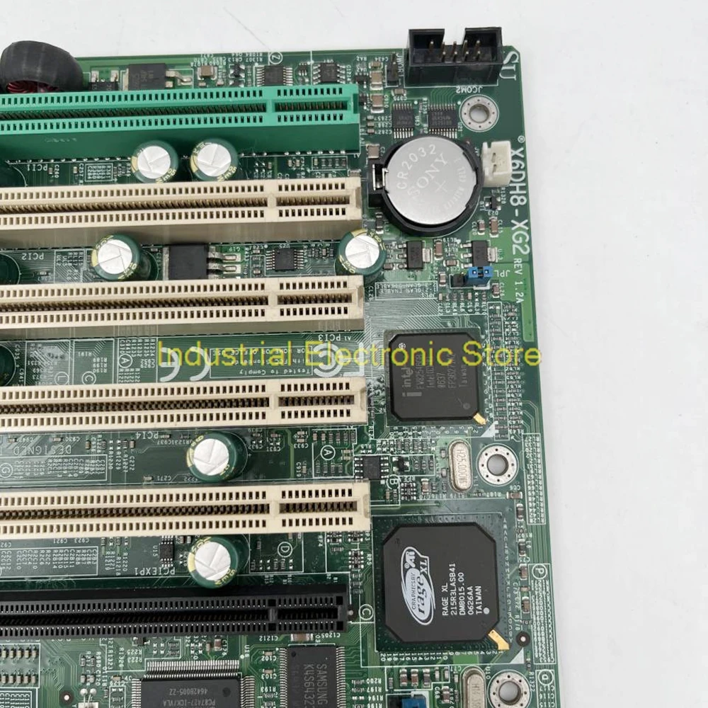 For Supermicro Dual-way CPU Workstation Game Power Leveling Host Dual 604-pin FC-mPGA4 Sockets Server Motherboard X6DH8-XG2 