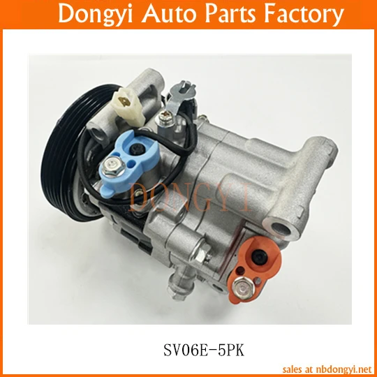 AC Compressor SV06E-5PK SV06E 5PK 447200-9464 447200-9130 447200-6130 447200-9490