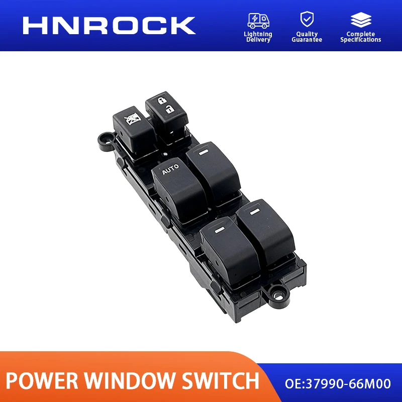 NEW HNROCK 37990-66M00 Window Regulator Suitable for Suzuki SX4 S-CROSS Car Accessories Car Window Glass Switch