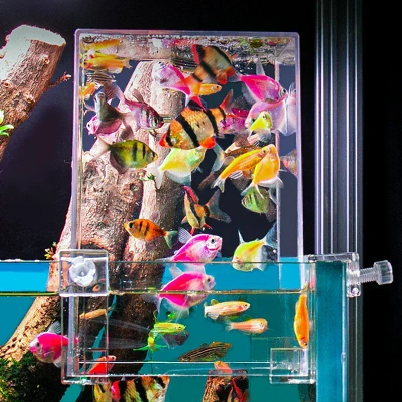 Аквариум, экологический пейзаж, увеличение зоны активности рыбы, украшение для аквариума с отрицательным давлением, полный аквариум для гостиной