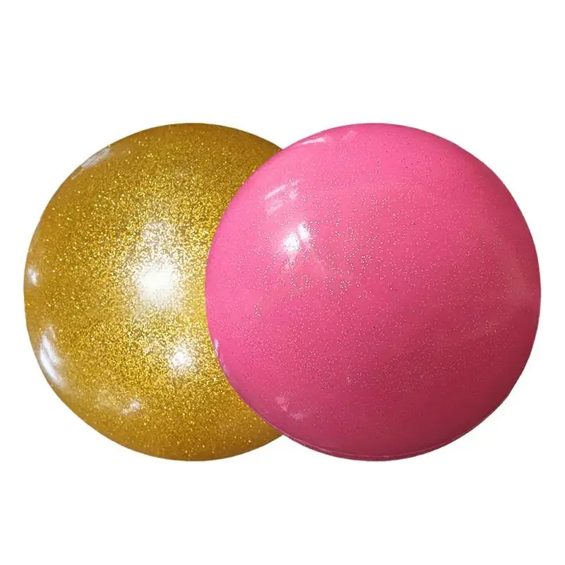 Pelota de gimnasia para niña, 18cm, alta elasticidad, a prueba de explosiones, entrenamiento para niños, práctica de baile, ejercicio, competición, gimnasta rítmica