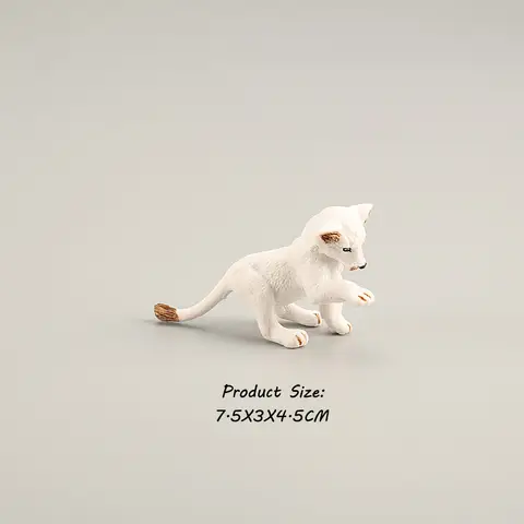 Lejonfigur Leksaksdjur Figurer Lejoninna Djungel Vilda Djurfigurer Actionfigur Barnleksak Plastleksaker Barnpresenter 10 best sales djungeldjur - №8