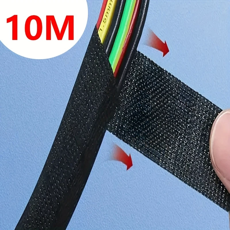 

1roll Automotive Cloth Tape Electrical Insulating Fabric Tapes Heat Resistance Thermal Car Tape Waterproof Soundproof Wires Tape