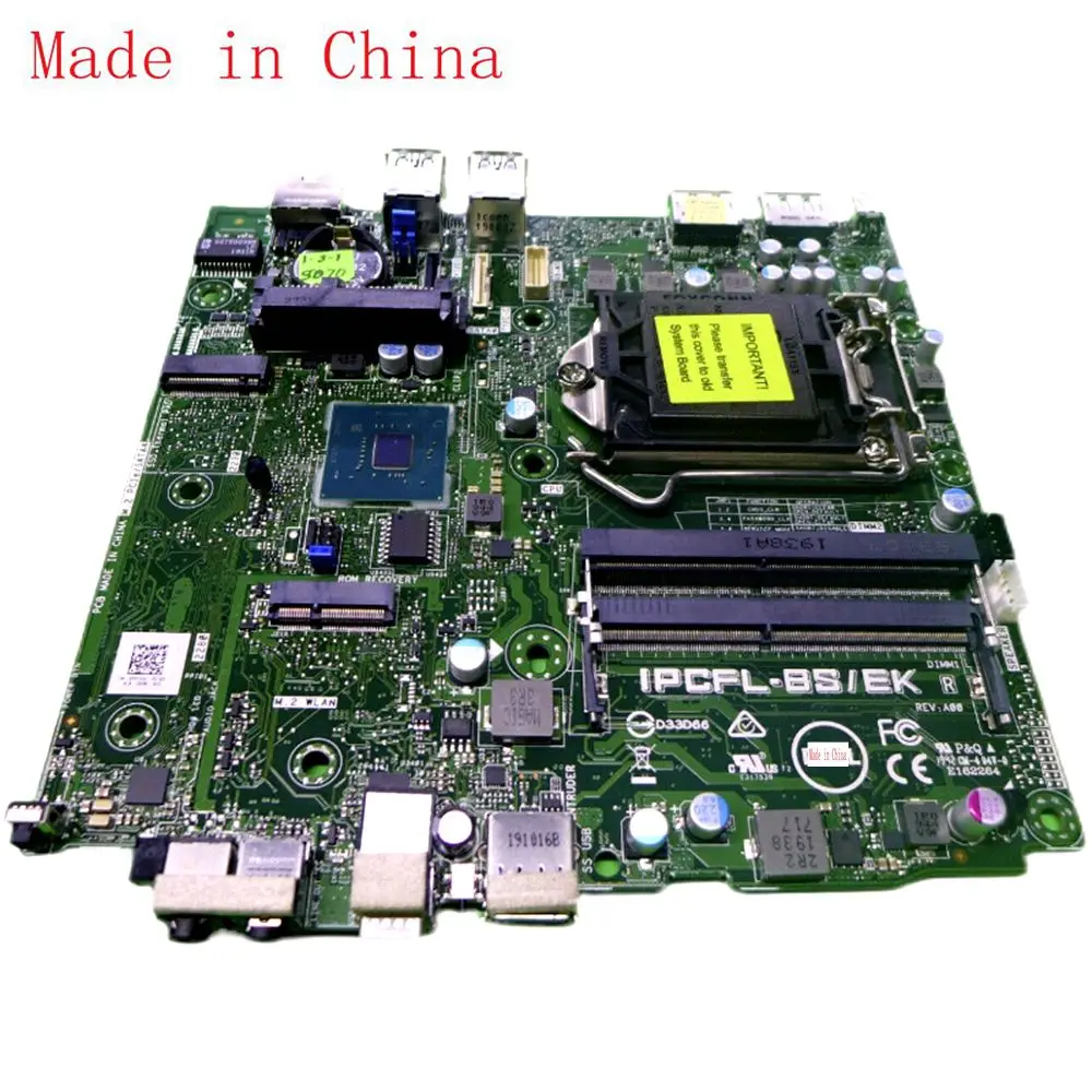 Suitable for Dell 5070 MFF motherboard CN-0P01GV IPCFL-BS/EK B360 1151 DDR4 100% test ok send