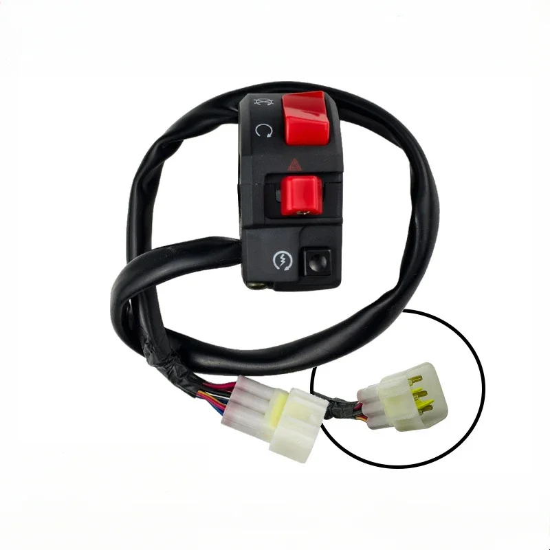 Motorcycle Modification Accessories Ducati Right Side Switch with Dual Flash ZKG Ducati Combination Switch Handle Switch