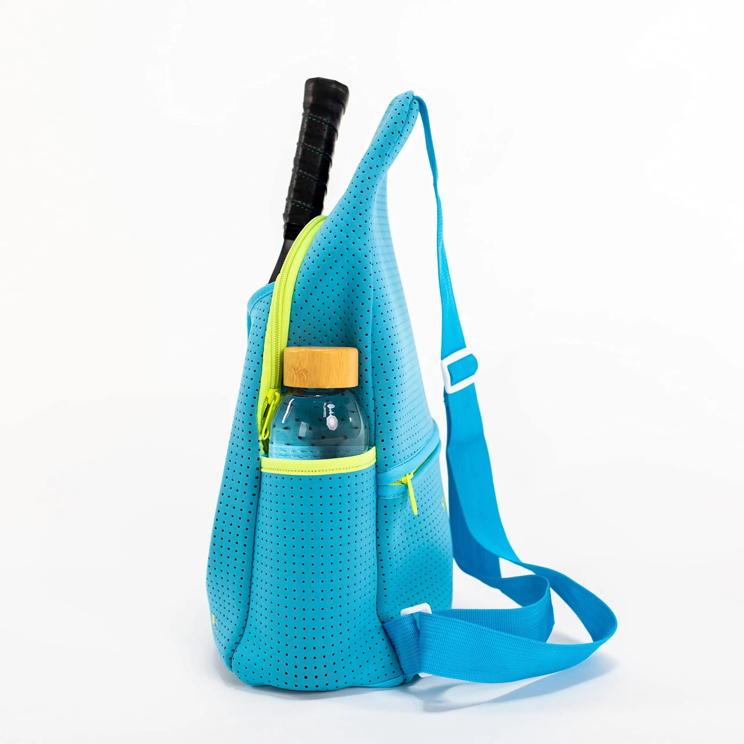 Mini Portátil Neoprene Pickleball Paddle, Saco Esportivo, Saco De Raquete De Tênis, Saco Crossbody, Raquete De Esportes