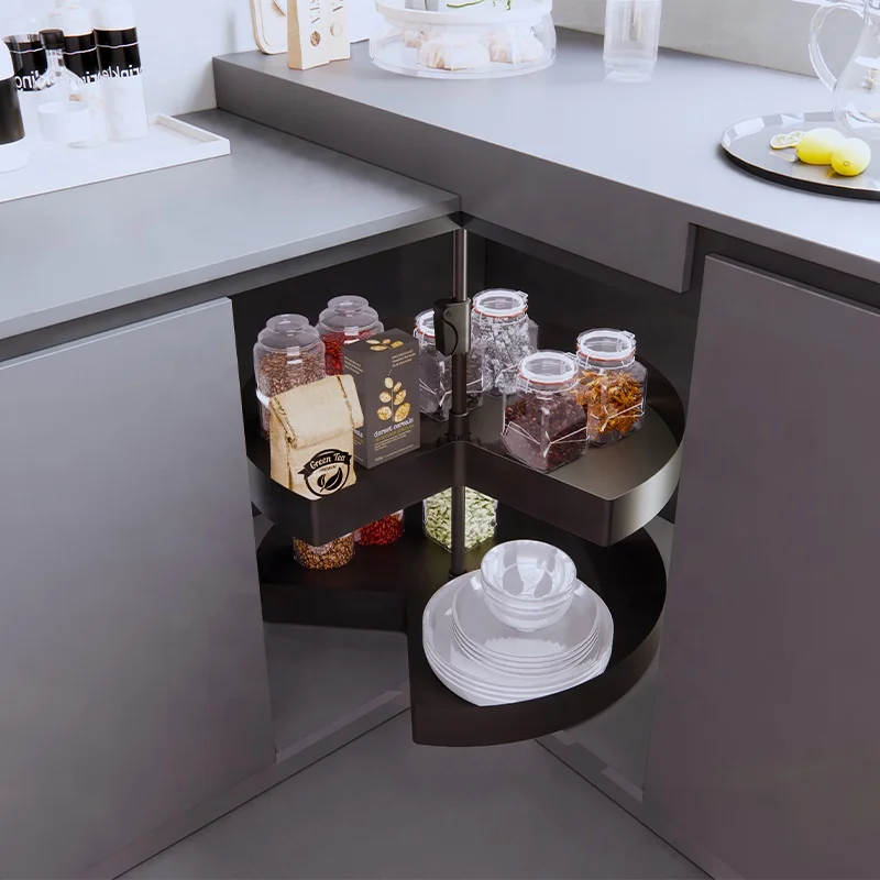 Rotating Cabinet Lazy Susan Organizer Tray