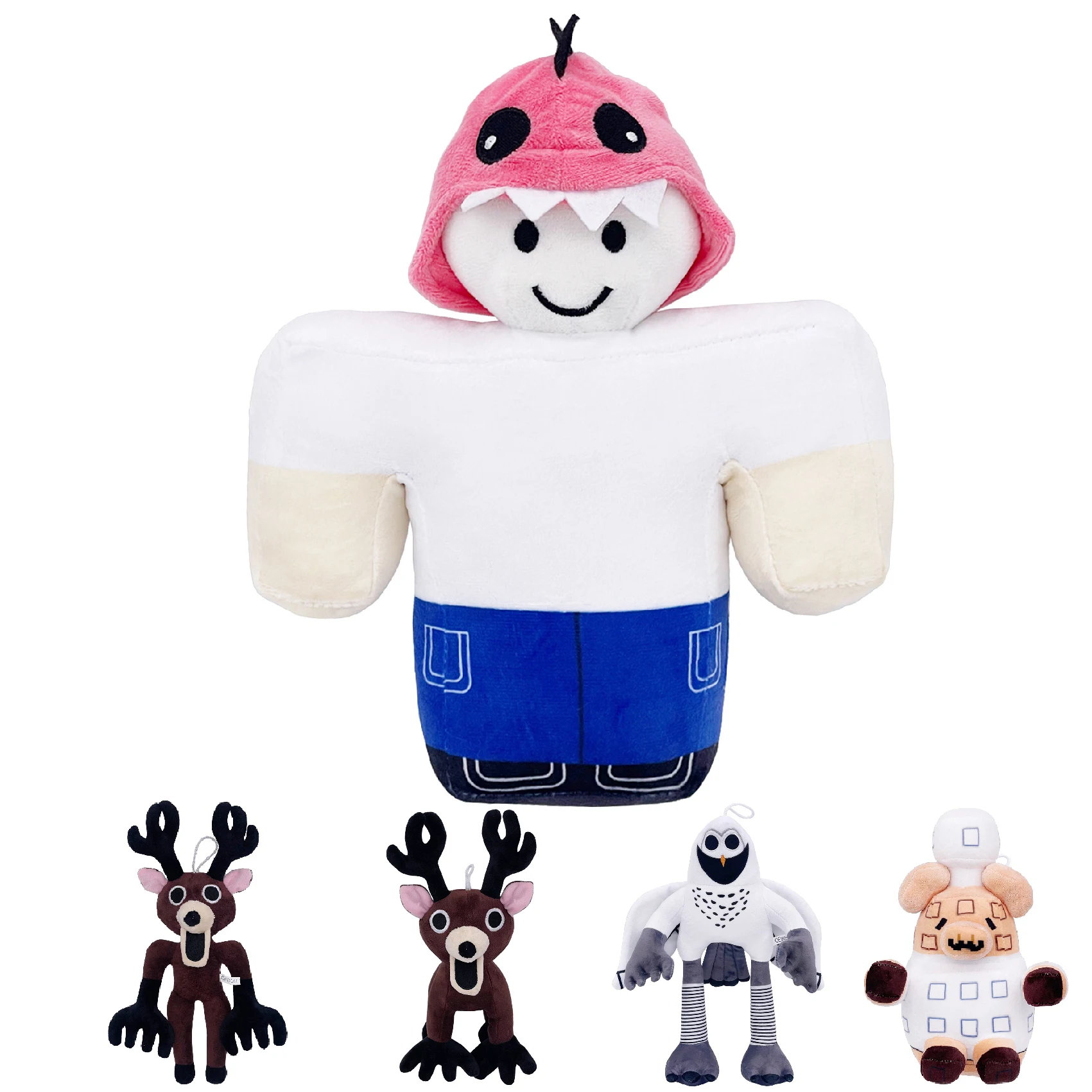 99 ليال في الغابة تنمو حديقة الشكل ألعاب من القطيفة ديناصور الحيوانات الدجاج أفخم دمية لعبة المشجعين هدية مكتب للحفلات الديكور #1