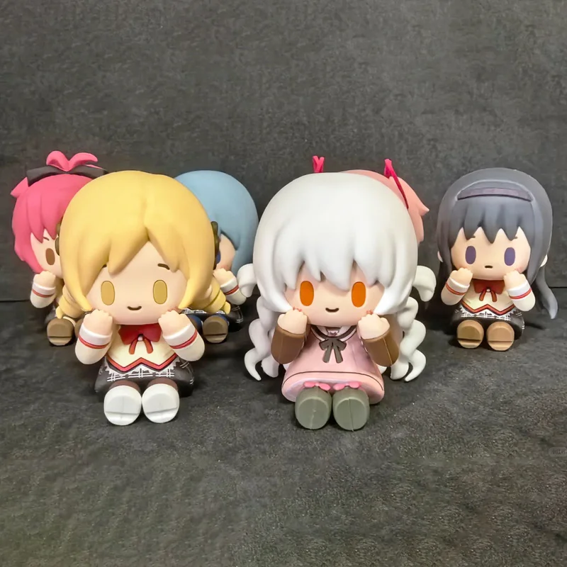 

Genuine Puella Magi Madoka Magica The Movie [New Chapter] Rebellion Cutecute Series Blind Box Collection Desktop Ornament Gift