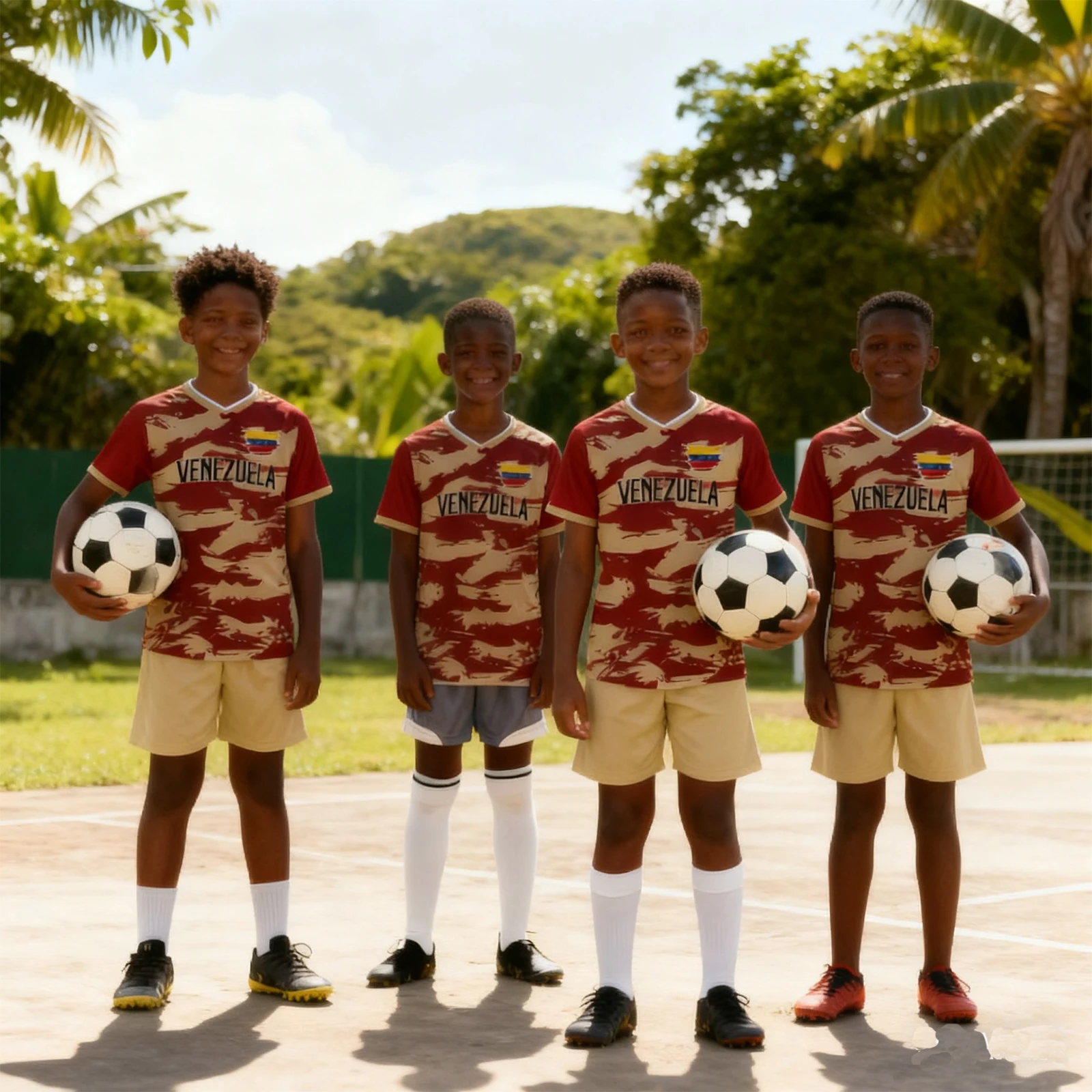 

Personalized Jamaica Soccer Jersey Shorts Set with Name Number Custom Kids Football Set Youth Team Uniform for Boys and Girls