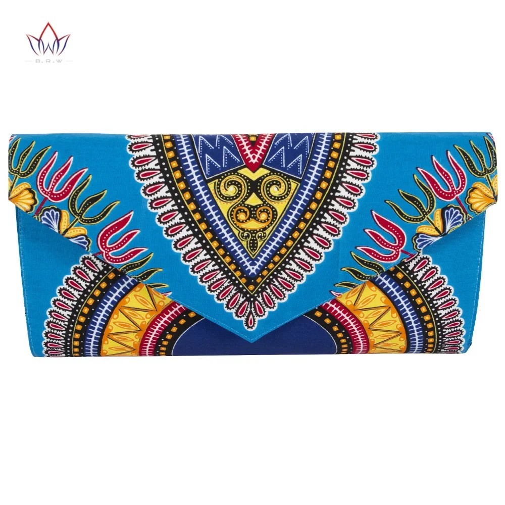 Bintarealwax High Quality Bazin Riche African Wax Prints Fabric Women Fashion Hand Bag for Party Cute Hand Bag WYB382-1