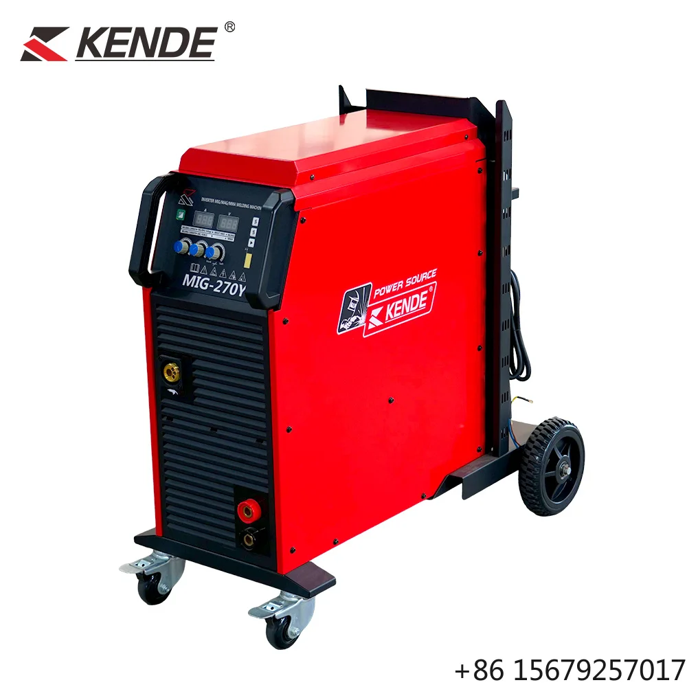Kende Industrial Aluminium Maquina De Soldar Mig and Tig Welder 300a Welding Machine Dc