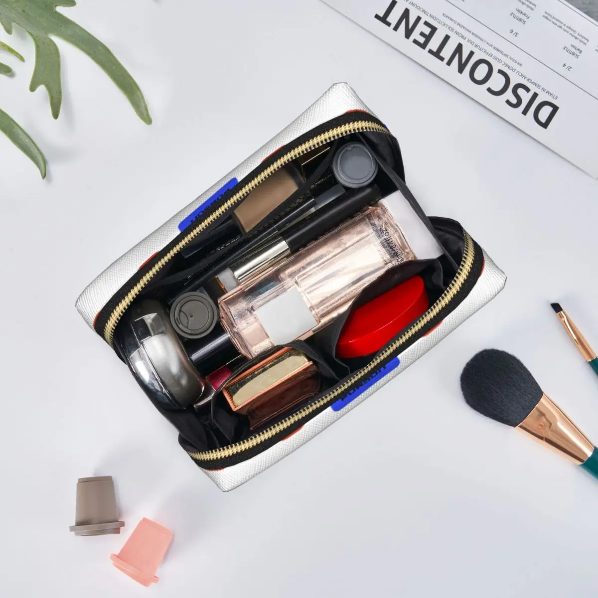 Kitt Voice Box Knight Rider Women Cosmetic Bags Travel Makeup Organizer Pouch Toiletry Storage Dopp Kit Case - view 5