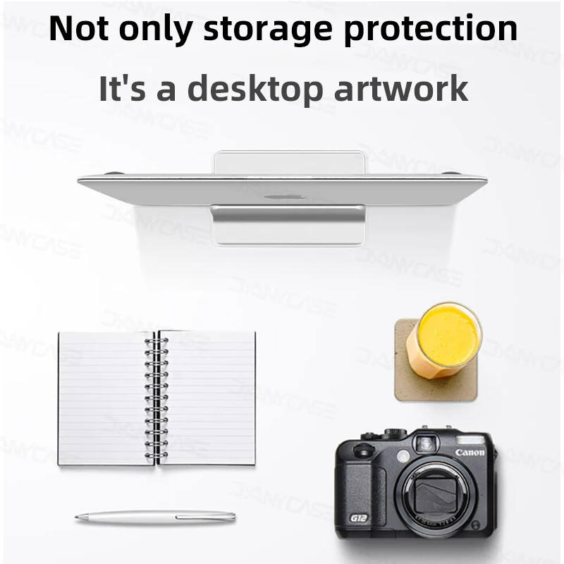 Регулируемая подставка для ноутбука Macbook Air Pro 13 15 16, Настольная алюминиевая подставка с размером док-станции для ноутбука