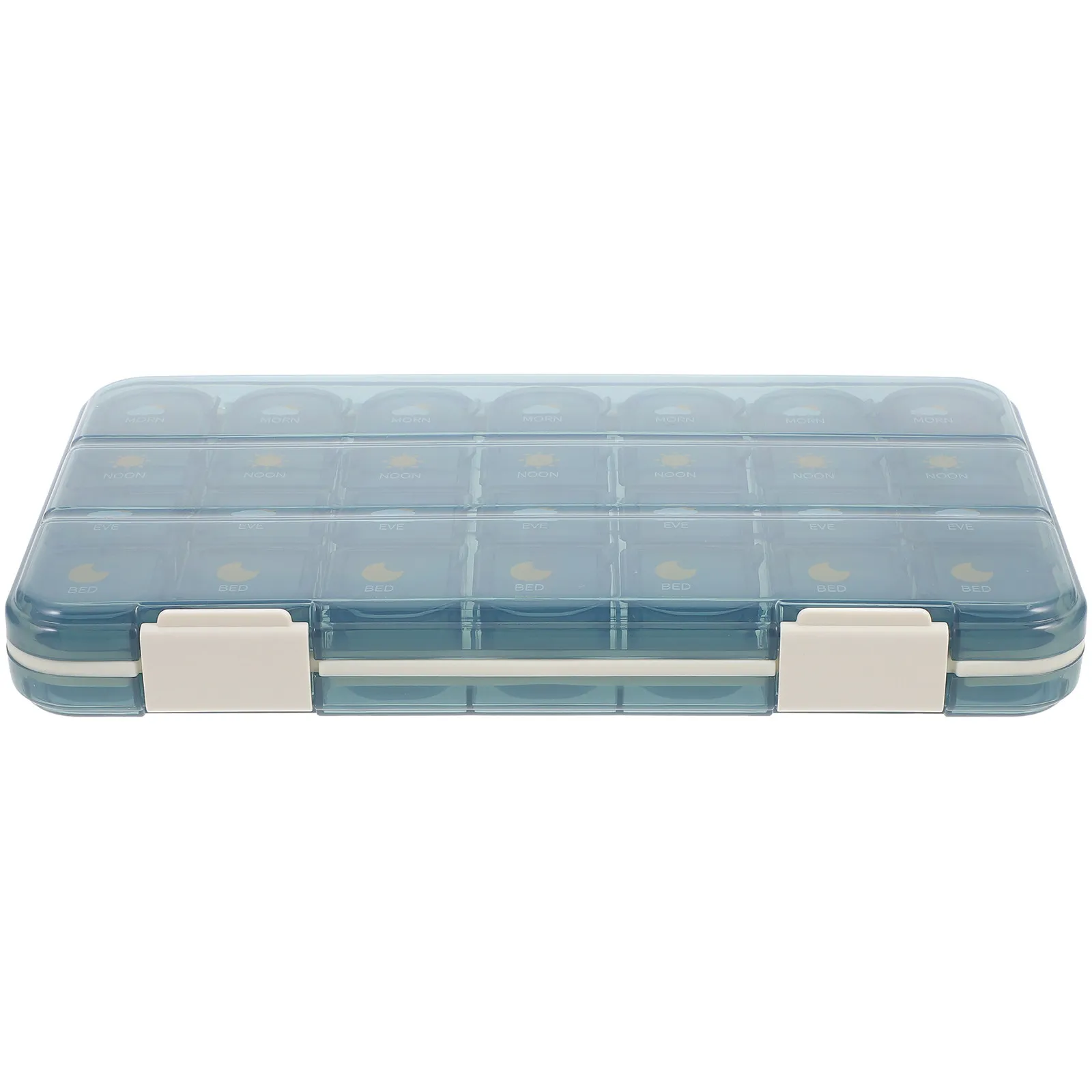 Medicine Case Portable Sturdy Small Sealing Organizer Travel Medicine Box Lightweight Compact Container Travel Organizer