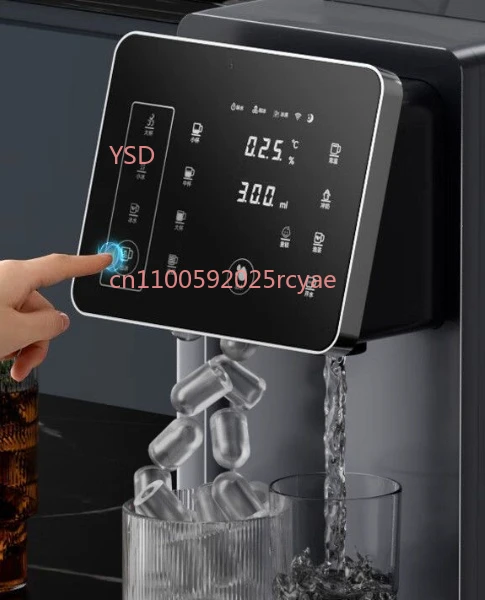 manual water filling 3-in-1 Multifunctional Ice Maker & Water Dispenser - Hot & Cold Water, Ice Cube Machine