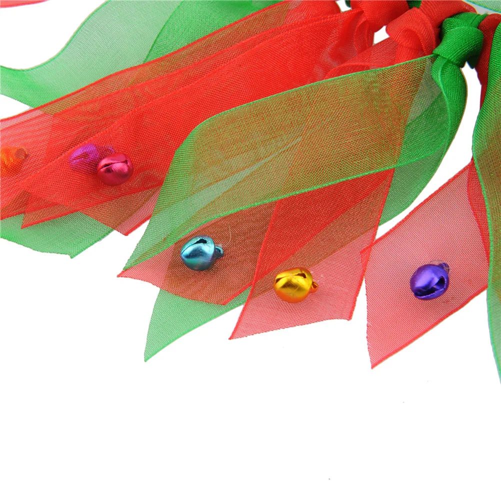 

Festive Red Green Pet Collar Comfortable Christmas Costume Dog Cat Neckwear Simple Pet Neck Circle Dog Neck Circle