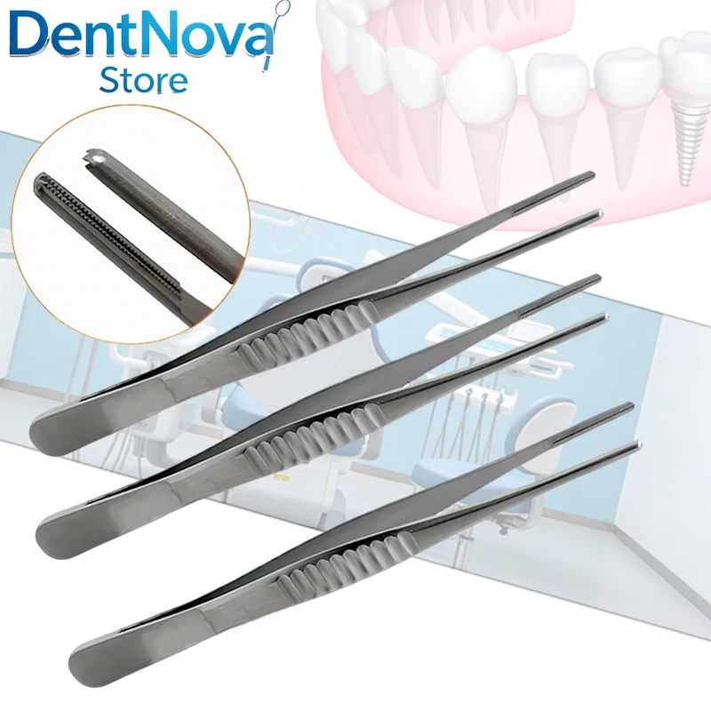 Debakey Forceps 15cm Non-Stick Tissue Clamp Surgical Instruments Medical Grade Forceps for Vascular