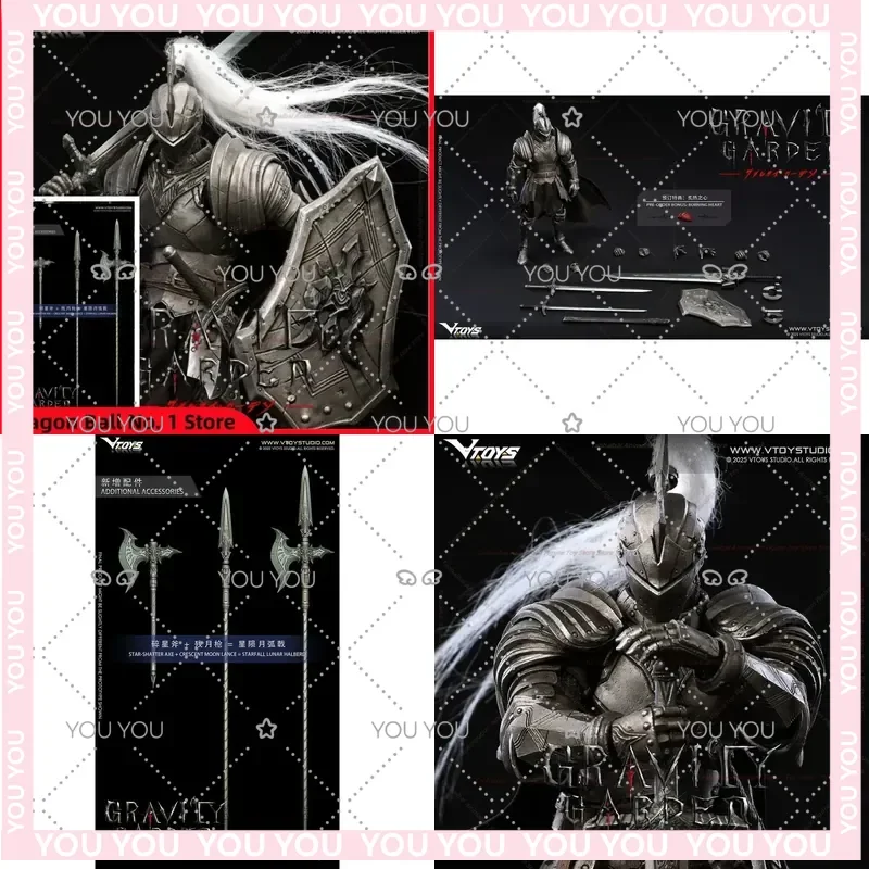 

VTOYS 1/12 Gravity Garden Silver Moon Knight Action Figure Model for VSD011