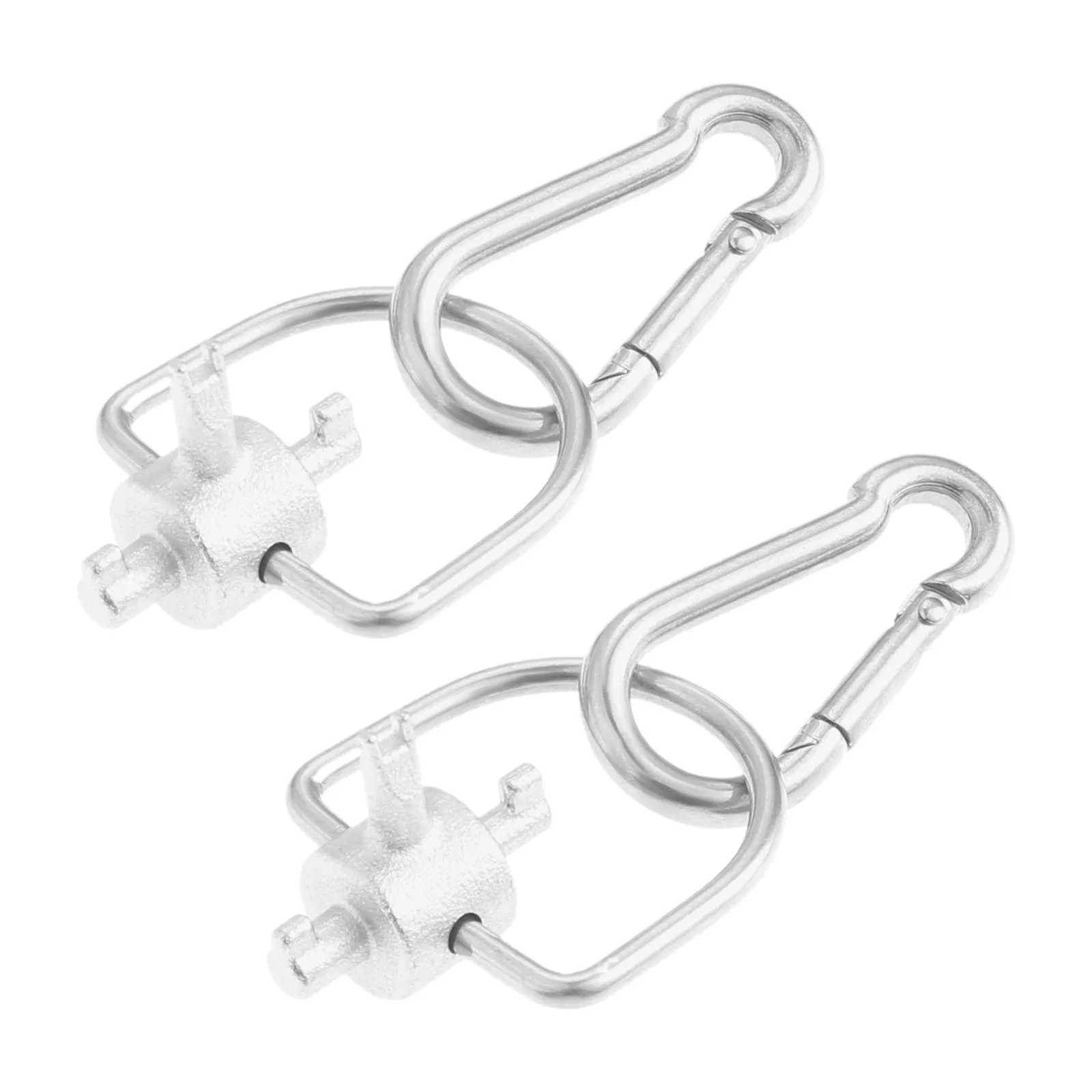 2 Pcs Locking Cap Keys for R22 and 410A Refrigerants 304 Stainless Steel Multi-Function Triple Key Tool Unlike Single Key Sets