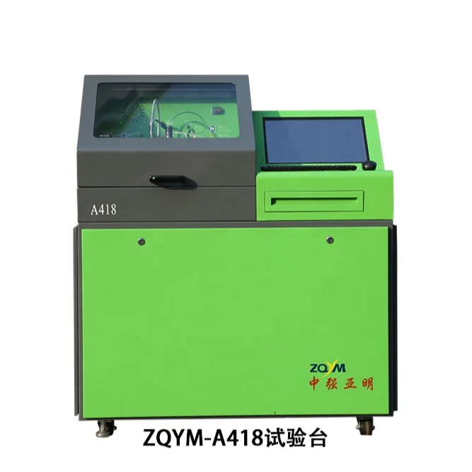 ZQYM A418 crdi  test bench for dfuel injector common rail  5.5kw test stand promotional version for / Cummins/Denso/Pizeo