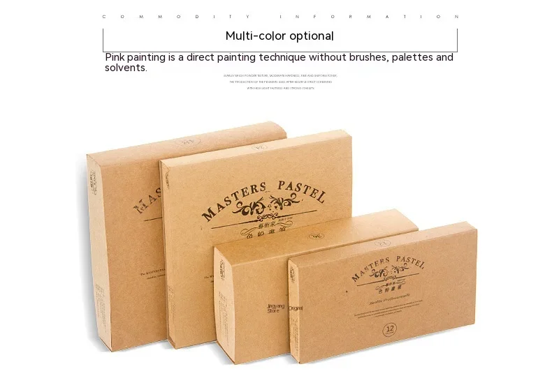 12/24/36/48 Farben Soft Pastel Masters Coloured Crayon Chalk Drawing Coloring Art Supplies – Detail 13