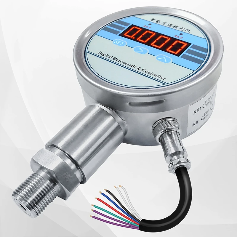 Intelligent Transmission Controller ALKC400HS3/mA Temperature Level Relay/Transmission Output Digital Pressure Gauge