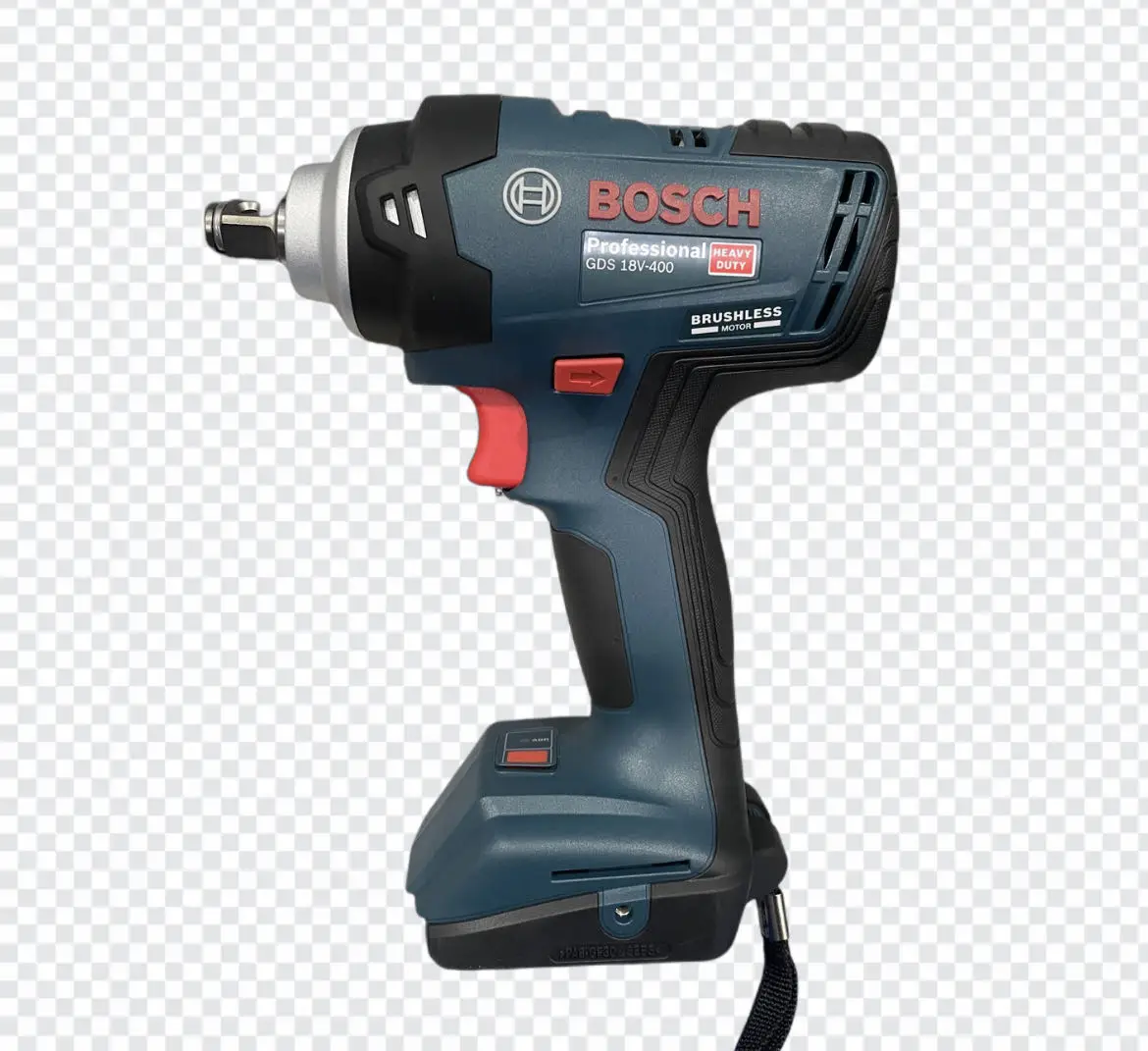 Bosch rechargeable impact trigger phone GDS18V-400