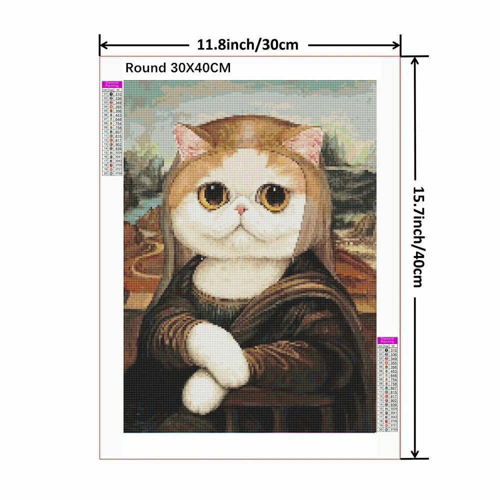 Kit de Bordado de Diamante 5D  - Embroidery Cat avaliação e preço