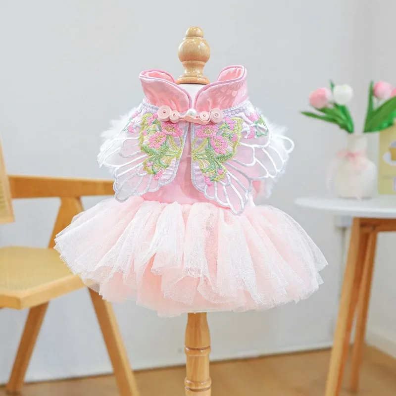 

Pet Princess Cosplay Costume Dog Cute Clothes Dress For Dogs Skirt Halloween Dog Wedding Cats Skirts Cat Dresses