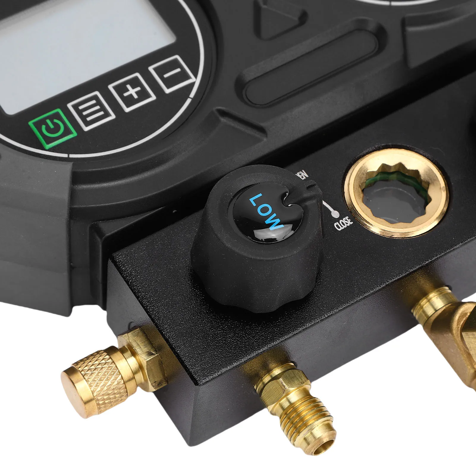6000 Kpa Refrigerants Digital Manifold Gage 1 Second Sensor Refresh Rate Electronic HVAC Refrigerants Recharge Pressure Tester