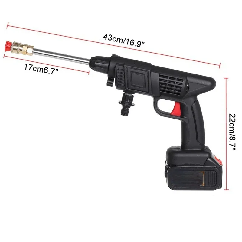

Stable 70Bar 1500W Wireless High Pressure Car Wash Washer Gun 50000mah Foam Generator Water Gun Spray Cleaner For Makita 18V Bat