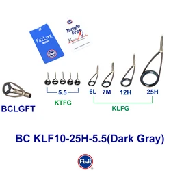 Original Fuji Ring KL L M H Guide Set Fazlite ring Mid Night Blue Eye for 5ft~9ft Light Action Spin Rod