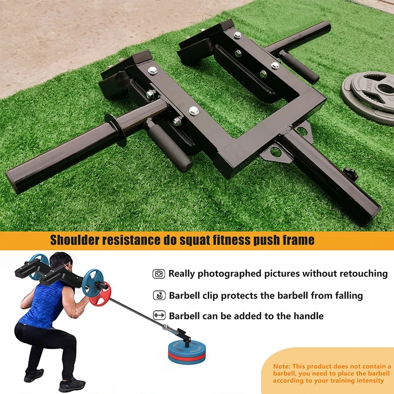 Fitness Shoulder Press Squat Workout Barbell Landmine Attachments Home Gym Core Strength Training Deadlift Heavy Duty Equipments